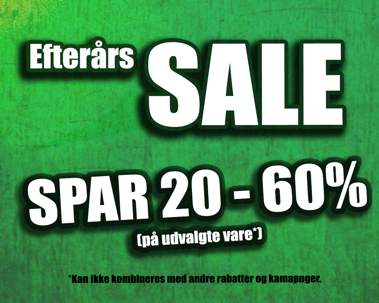 Efterårs SALE