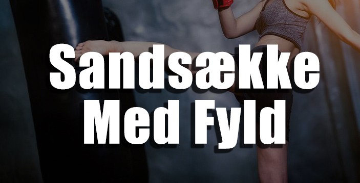Sandsække med fyld